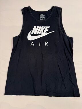 Nike The Nike Tee Athletic Cut Sleeveless Tank Nike Air Black Men’s M